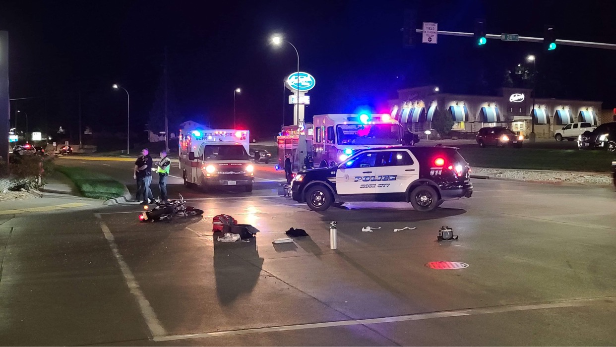 Two Transported to Hospital After Car vs Motorcycle on Hamilton Blvd