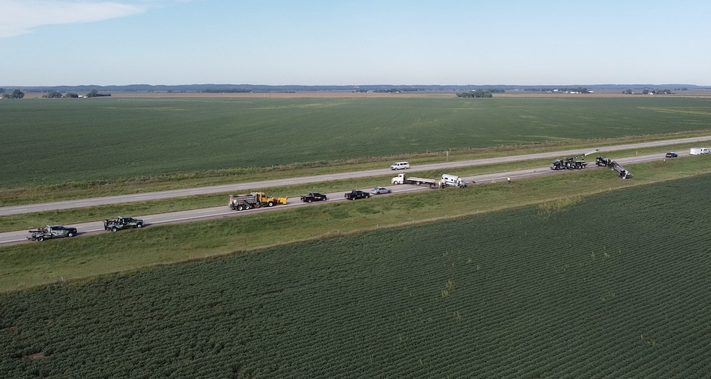 Interstate 29 closed for almost 8 hours after semi vs ambulance crash near Jefferson