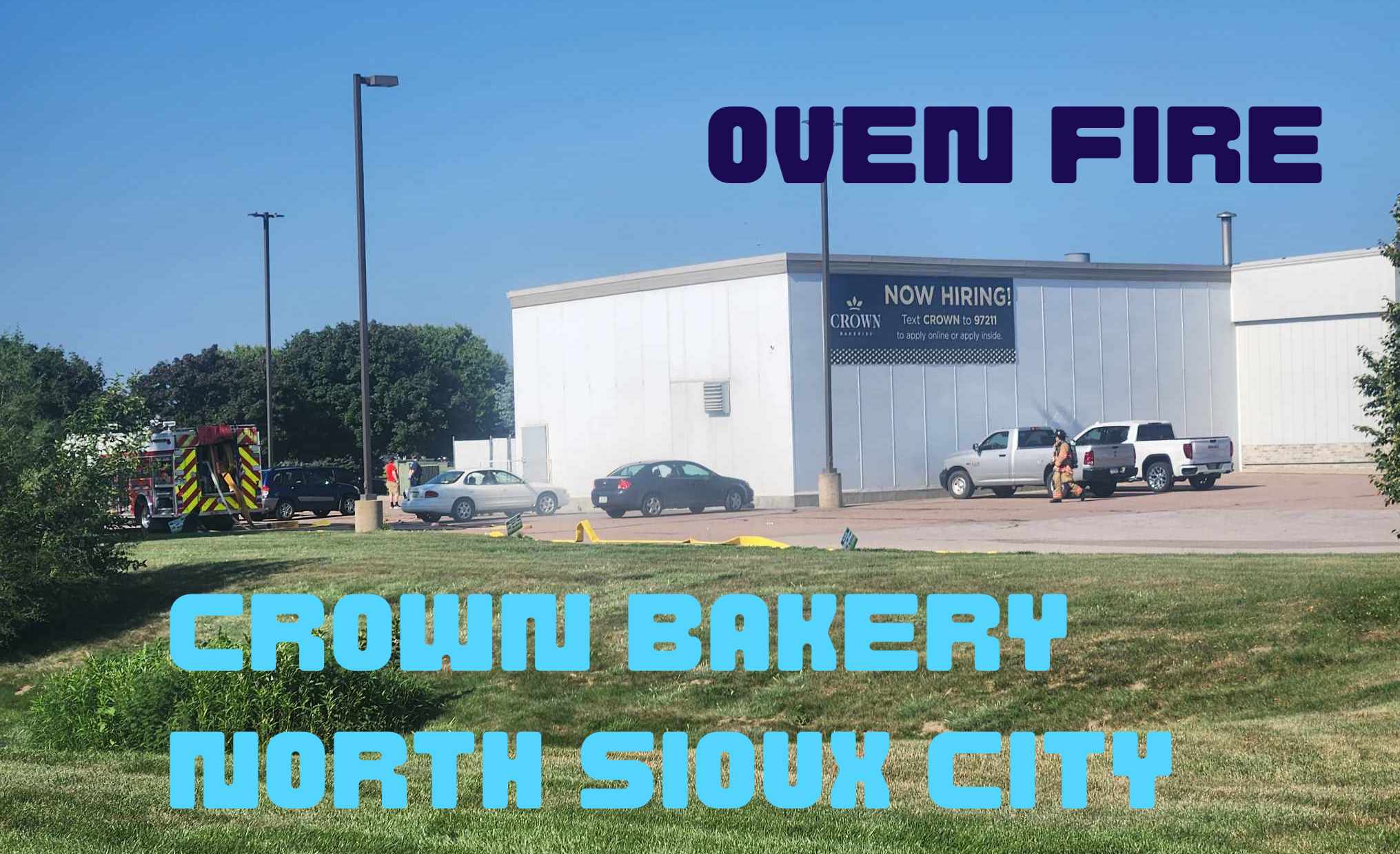Quick Response by North Sioux City Fire Prevents Disaster at Crown Bakery